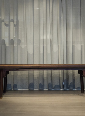 清代红木夹头榫刀牙板凉榻明清古典老家具古董收藏老红木实木凉榻