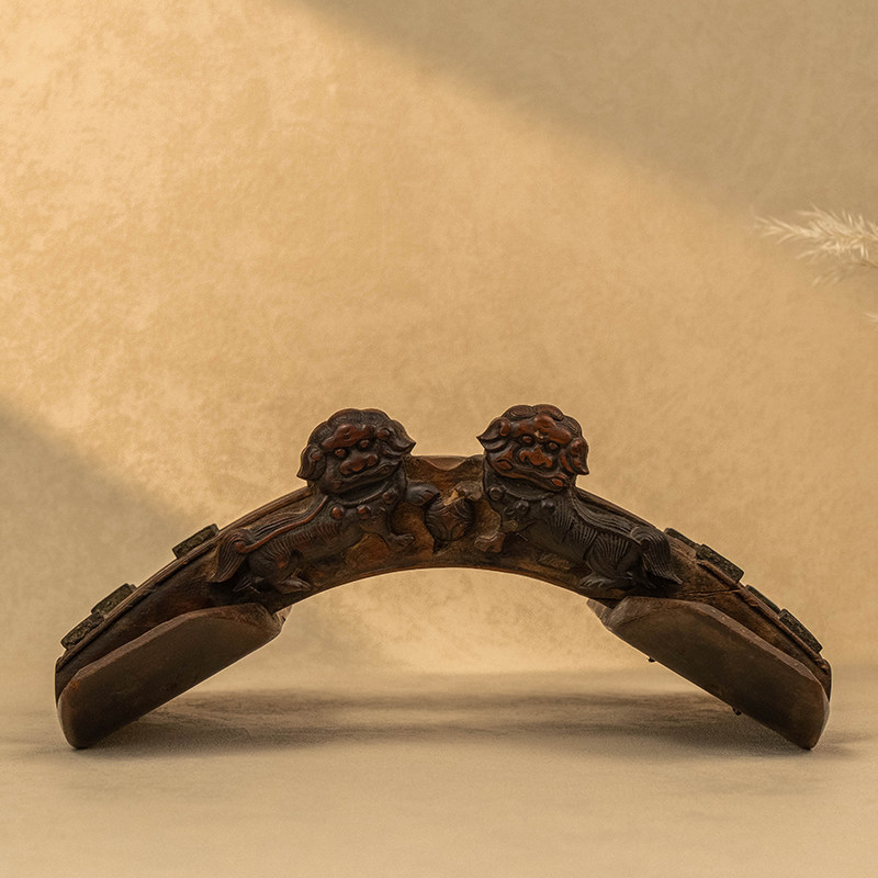 清代 黄花梨雕狮子滚绣球马鞍老物件文玩古董收藏海南黄花梨摆件,家居饰品,装饰摆件,淘宝优惠券,粉丝福利购,淘宝优惠卷