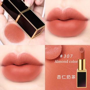 正品TF口红黑管新色307杏仁奶茶哑光508 510学生唇膏礼盒官方旗舰