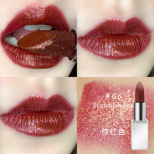 正品TF口红银管06爆闪钻石棕红色05 04 03 18 09 07唇膏玫瑰礼盒