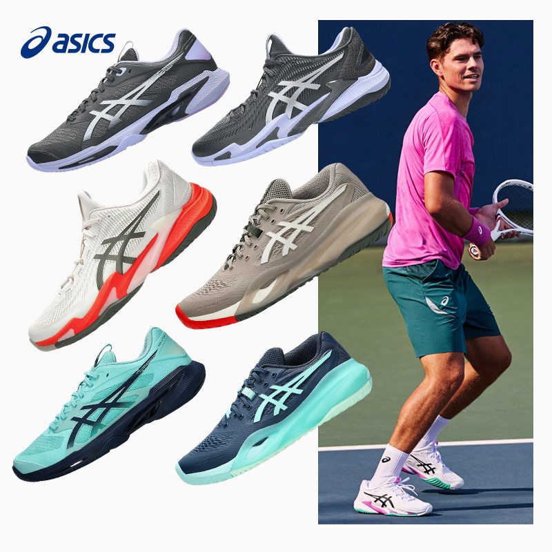 Asics亚瑟士RX/R10专业网球鞋男士ff3透气轻便耐磨运动鞋休闲跑鞋图片