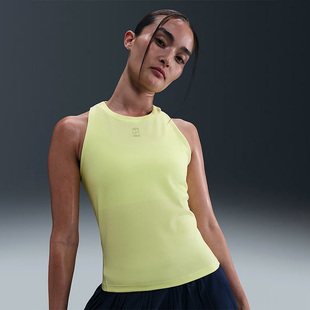 Nike耐克运动背心女萨巴伦卡款无袖健身网球上装活力运动风网球服