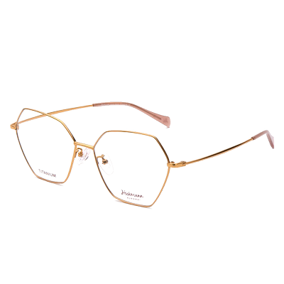 Hickmann海歌漫眼镜框近视潮流全框钛男女流行眼镜架HIC1054T