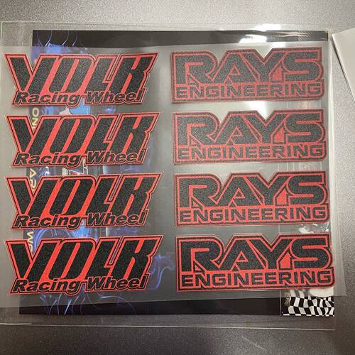 VOLKRAYS轮毂贴防水防褪