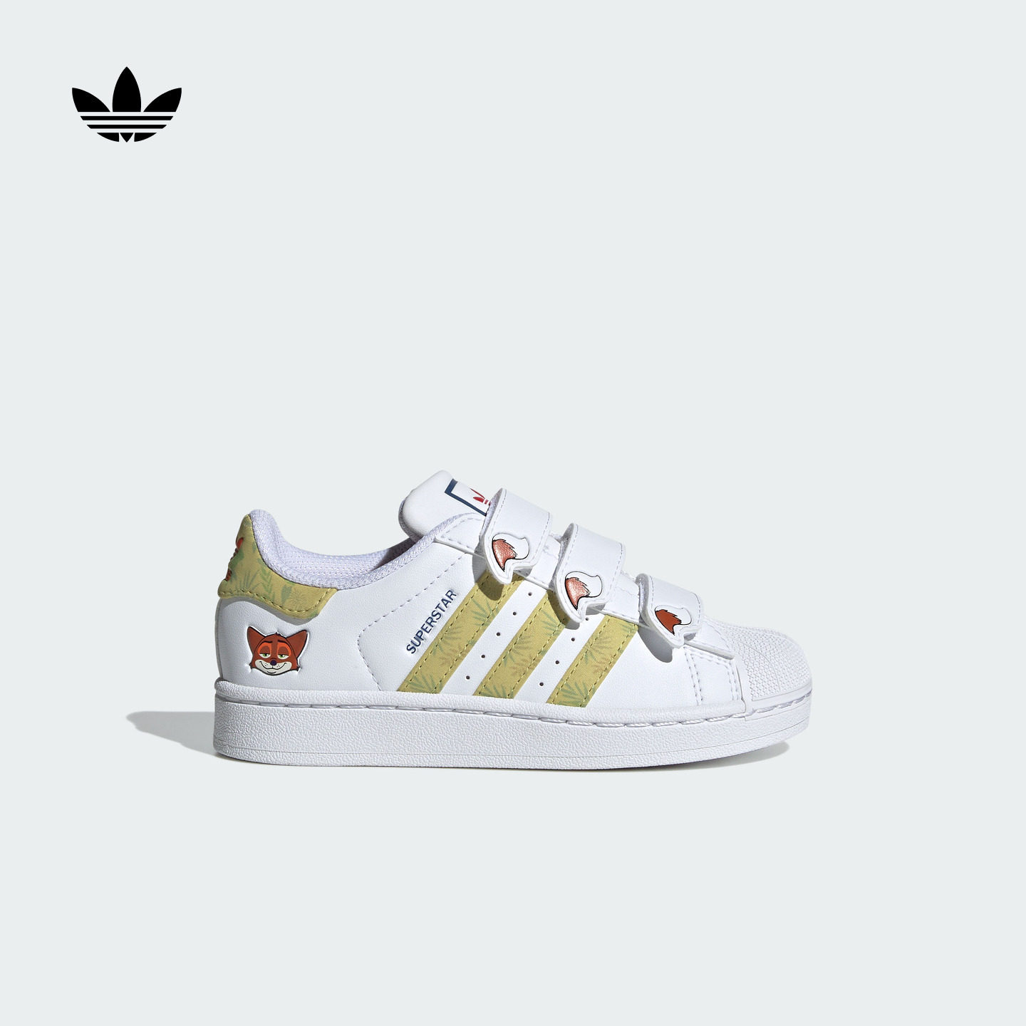 贝壳头阿迪达斯三叶草运动鞋