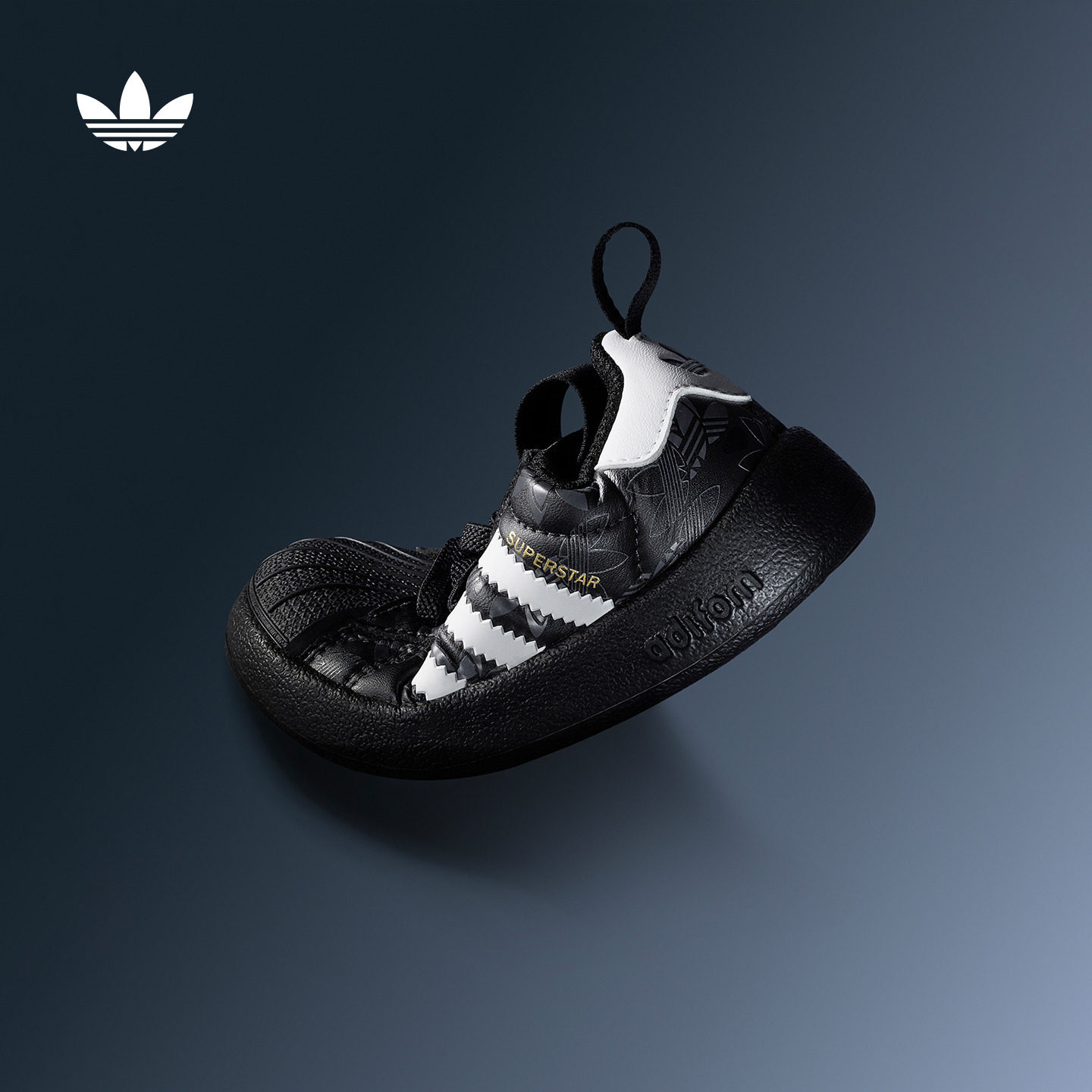 婴童ADIFOM SUPERSTAR 360贝壳头运动学步鞋adidas阿迪达斯三叶草