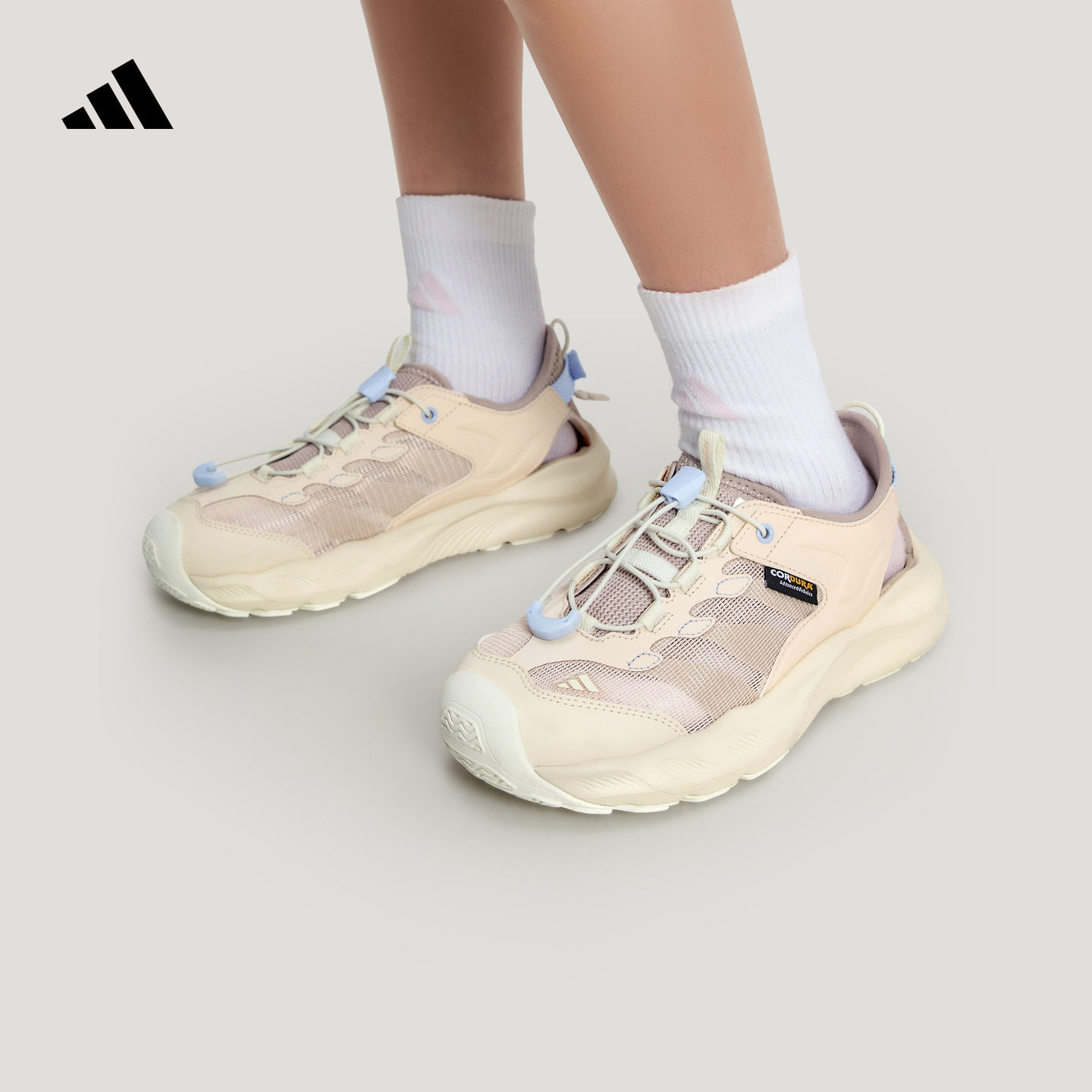 男女儿童AEROFIN海滩玩水徒步凉鞋新款adidas阿迪达斯官方轻运动