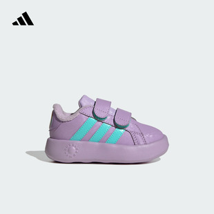 婴童迪士尼冰雪奇缘联名GRAND COURT FROZEN运动鞋adidas阿迪达斯