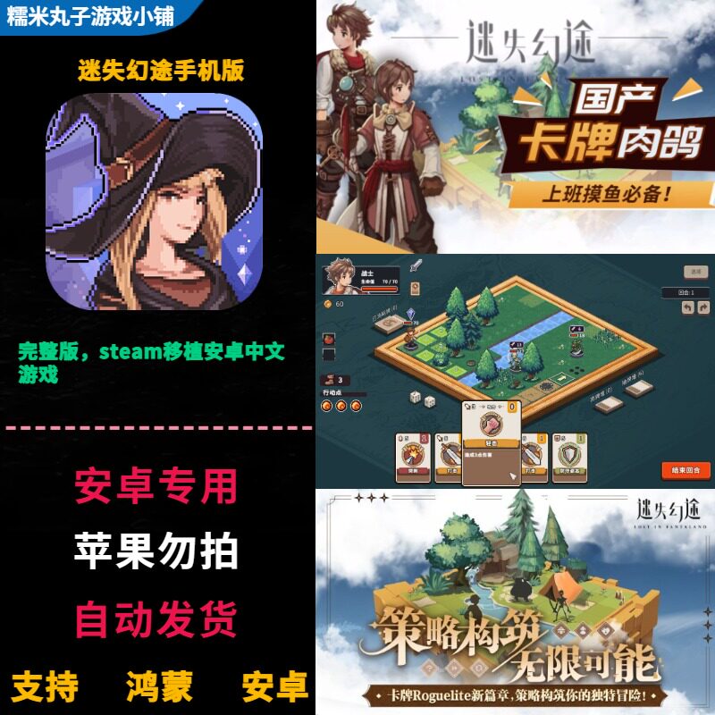 迷失幻途单机版游戏 鸿蒙安卓平板手机直装战旗类SLG完整中文游戏