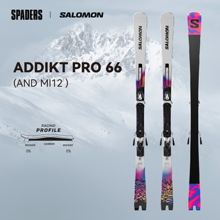 SALOMON萨洛蒙 25/26男女双板滑雪板ADDIKT PRO 66竞速道内中高级
