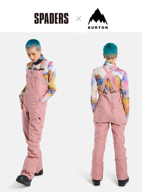 BURTON 畅销 单板滑雪背带裤W GORE AVALON BIB 2L 黑桃雪具