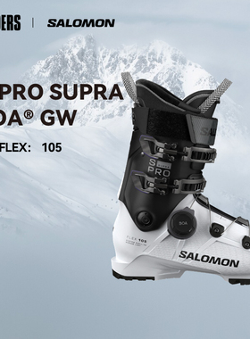 SALOMON萨洛蒙 25/26女款双板滑雪鞋S/PRO SUPRA BOA 105 W GW