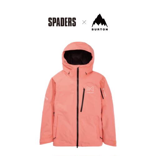 BURTON 畅销单板滑雪服AK GORE CYCLIC JK 2L珊瑚粉防风耐磨in77