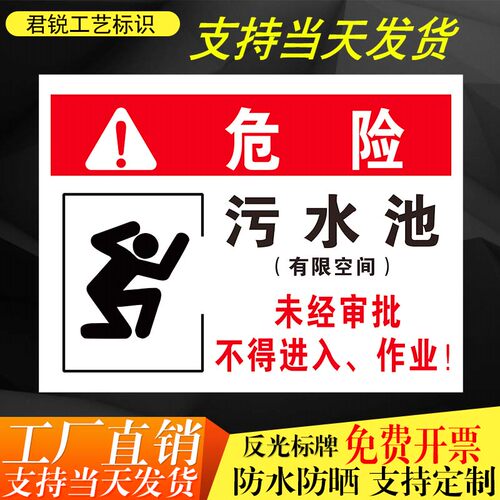 君锐铝板防水防晒污水池有限空间