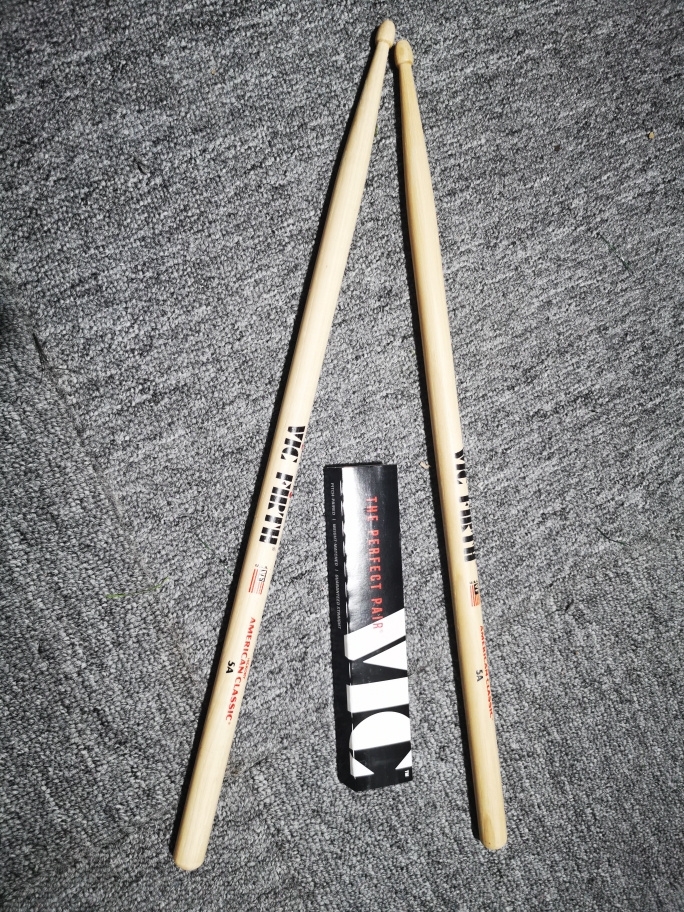 VIC FIRTH 美产行货正品5A鼓槌，北美山胡桃木