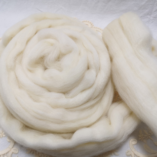 64s毡化快支撑度好的细羊毛支数 不是一般的填充毛湿毡针毡两用