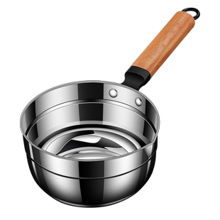 希明加厚304不锈钢水瓢家用舀水勺厨房家用水舀子大号盛水漂水勺