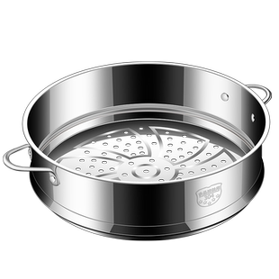 加厚304不锈钢蒸笼蒸屉家用炒锅多层蒸格通用隔水蒸架蒸馒头篦子