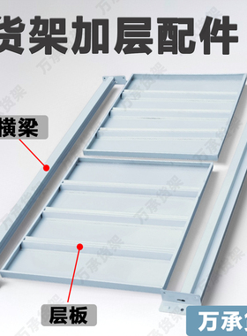 货架层板仓储货架配件仓库货架分隔板货架横梁菜鸟驿站货架分隔板
