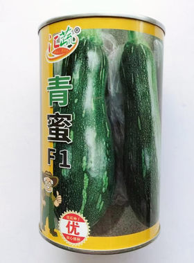 青蜜南瓜种子杂家花皮嫩南瓜种子有花斑长棒形青瓜种子吃嫩瓜品种