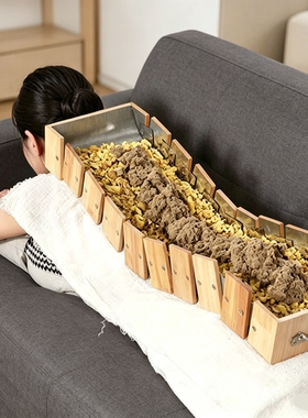 督脉灸龙骨灸长蛇灸背部艾灸器具艾灸盒隔姜灸 艾灸背部腹部腰部