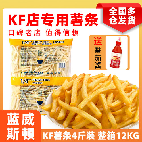 蓝威斯顿KF同款薯条空气炸锅食材