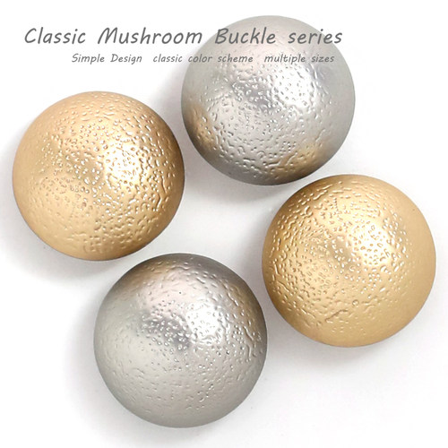 妙思乐小香风金色金属衬衫纽扣