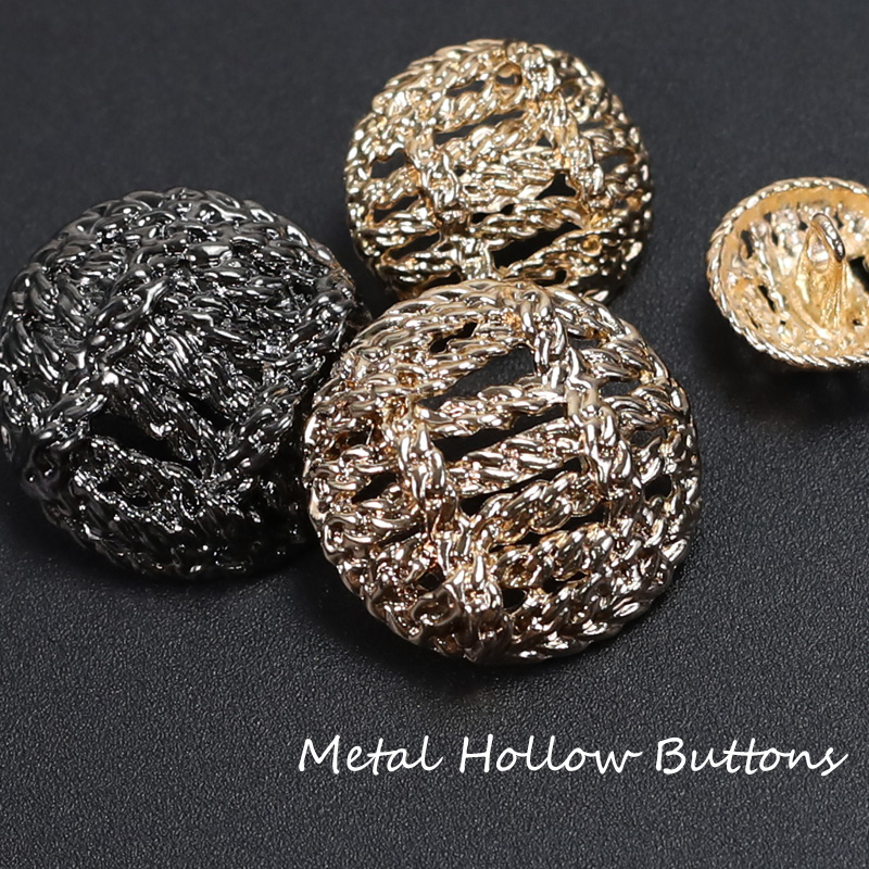 妙思乐小香风金属纽扣复古装饰扣