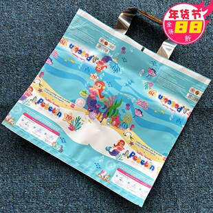 2件包邮 加厚33×30CM手提塑料袋 包装袋购物袋外贸服装袋子批发