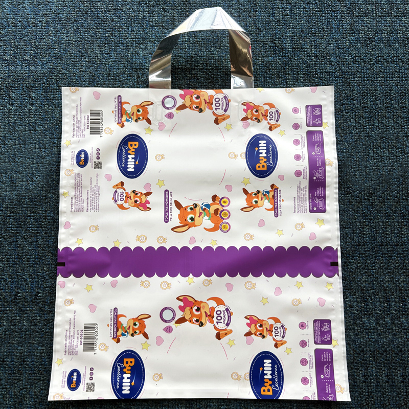 2件包邮 加厚35×40CM手提塑料袋购物包装胶袋 外贸服装袋子批发