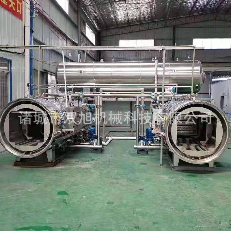 全自动高温高压咸鸭蛋杀菌锅牛肉鱼罐头灭菌锅肉制品杀菌设备