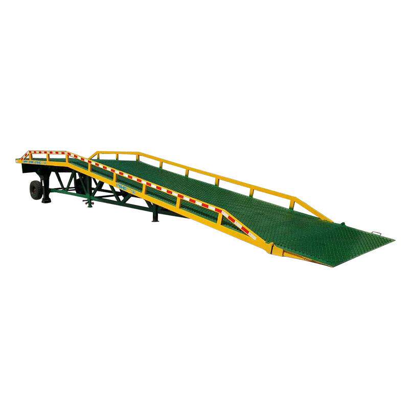 移动式登车桥6-10吨物流仓储叉车装卸平台装车卸货集装箱登车桥