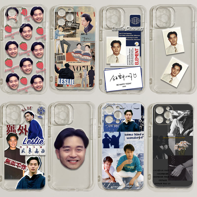 张国荣手机壳适用oppo苹果iphone11华为vivo小米荣耀三星哥哥签名