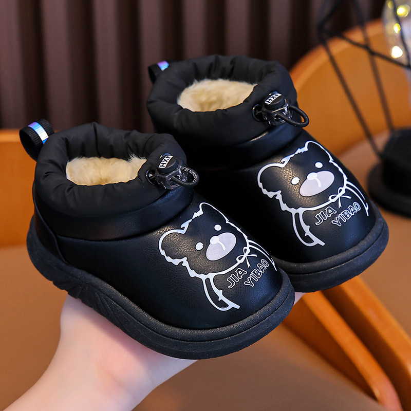 时尚棉鞋防滑外穿卡通学步鞋儿童