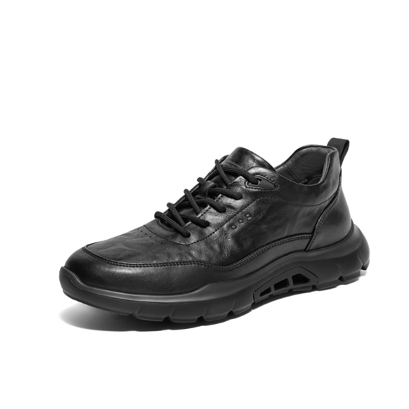 休闲百搭厚底真皮板鞋