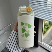 Из нержавеющей стали, зеленый, 500 мл