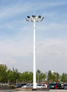 高杆灯户外路灯杆照明灯15米30米LED道路中杆广场防水照明灯