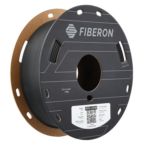 [新品] Polymaker  Fiberon PETG-rCF 1.75mm  500g 黑色 PETG CF 耐温