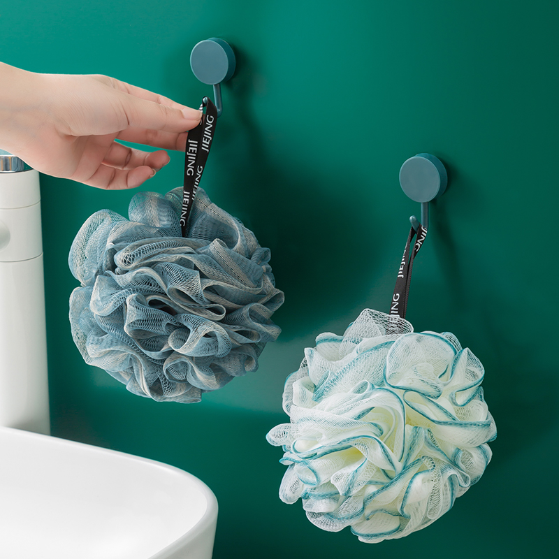 玺妙沐浴球双色超大洗澡浴花