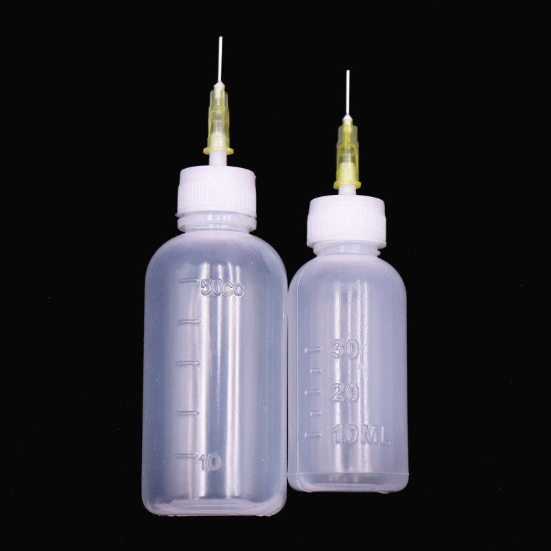 粘土白乳胶分装针瓶  30ml 50ml 超轻粘土黏土胶水瓶子 苏秀才