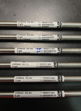 安捷伦正相硅胶柱RX-SIL柱880975-901 4.6×250mm 5um