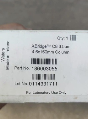 Waters C8色谱柱，186003055 SunFire C8  3.5um   4.6*150mm