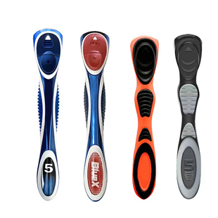 阿帕齐5层插入式刀架通用阿帕奇五层手动剃须刀架手柄刀把金属