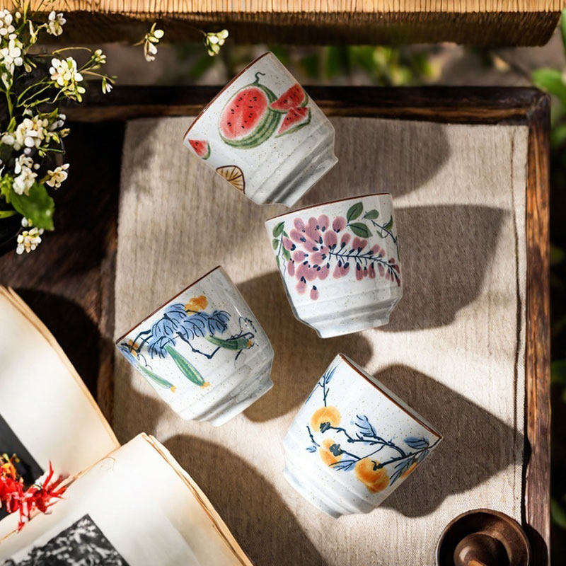 中式古风复古陶瓷酒杯小茶杯杯水杯主人杯子喝茶个人单个专用茶具,餐饮具,茶杯,淘宝优惠券,粉丝福利购,淘宝优惠卷