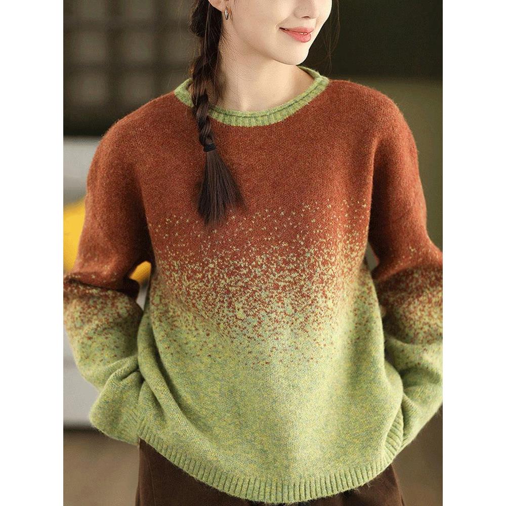 柒白2025秋冬新款文艺重工