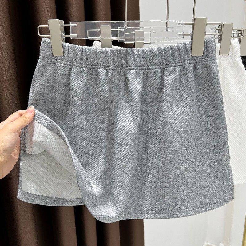 针织小屁帘女秋冬加厚遮屁股叠穿鲨鱼裤卫衣打底神器下摆遮臀裙罩,女装/女士精品,大码半身裙,淘宝优惠券,粉丝福利购,淘宝优惠卷