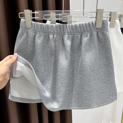 针织小屁帘女秋冬加厚遮屁股叠穿