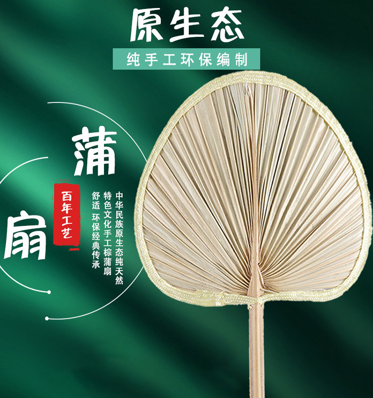 扇子夏季大蒲扇老人手摇夏天乘凉芭蕉扇老式中国风葵扇儿童古风扇