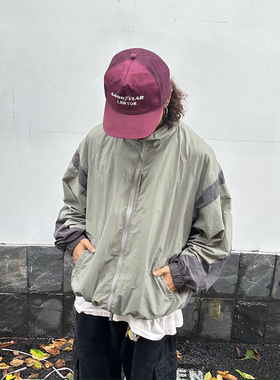 RonnShop秋冬新款日系宽松复古街头ins宽松冲锋夹克外套