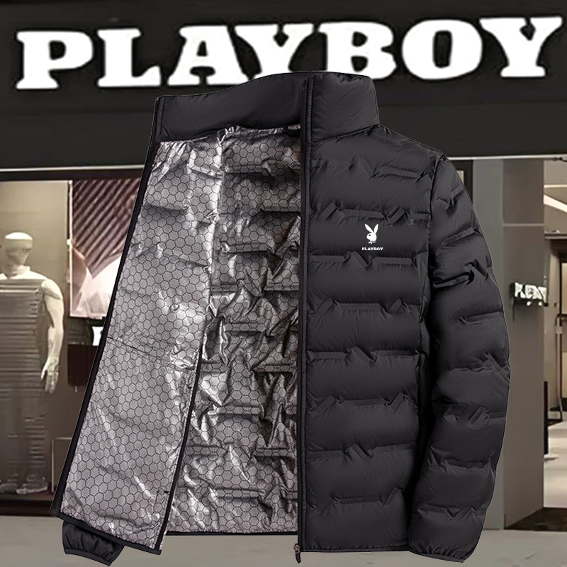 花花公子石墨烯轻薄羽绒服